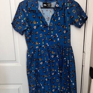 Super Mario 3 Cakeworthy Collar Dress Medium